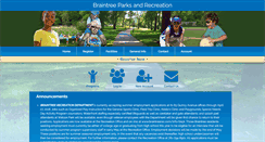 Desktop Screenshot of braintreerec.com