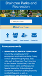 Mobile Screenshot of braintreerec.com